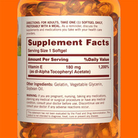 Vente en gros de gélules de vitamine E de haute qualité, compléments alimentaires pour soutenir l'immunité des adultes, 100 gélules, capsules de vitamine E de qualité supérieure, 2 par jour