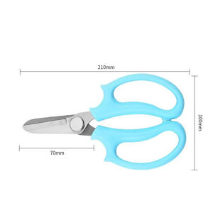Tijeras florales de acero inoxidable de alta calidad Oem K196, tijeras de jardín coloridas para bricolaje, herramientas de floristería Oem para jardinería y poda de flores. - Product Image 5