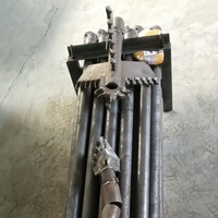 Moteur de foreuse rotative électrique télescopique portable léger, profondeur max. 80 m, pour utilisation dans les mines de charbon