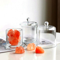 OSHOW Vente en gros Personnalisé 8oz 14oz Bocaux et contenants à bougies en verre de luxe vides transparents avec couvercle et boîtes