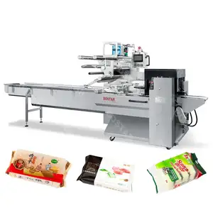 Veget And Fruit Pack Machine Plastic Bag Mesh Bag Vegetable Tray Packing Machine With Automatic La