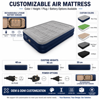 Matelas gonflables personnalisés Beichen Xi avec différents matériaux, tailles et hauteurs, adaptés aux prises de courant de différents pays