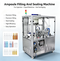 Machine de remplissage et de scellage automatique à ultrasons CTS-002ap, avec tube rotatif en PTFE, pour shampoing, alcool, produits chimiques liquides