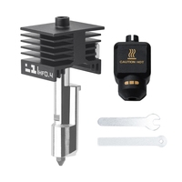 Suku Cadang Pengganti Rakitan Nozzle Hotend Kompatibel Bambu untuk Printer 3D P2S X2D Nozzle Kuningan Baja Keras