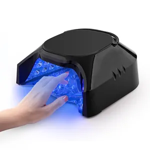 White Cordless Portable Private Label UV Led Nail Lamp Dryer Professional Manicure Machine Rechargeable