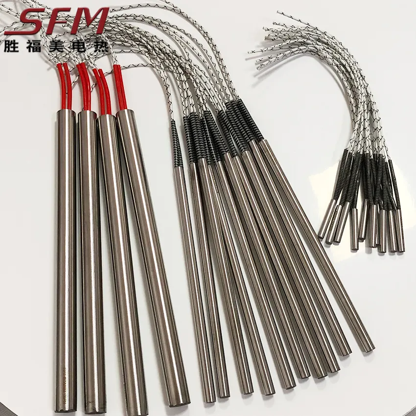 SFM 220v Cartridge heater with k type thermocouple for injection machine