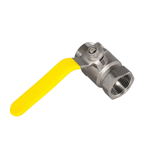 Válvula de Bola de Acero Galvanizado COVNA DN50 de 2 Pulgadas, 2 Vías, 2PC, Rosca NPT, 1000 WOG, Accionamiento por Palanca, Upvc/Latón/Acero Inoxidable - Product Image 5