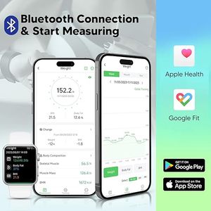 Thiết Kế Ban Đầu Lớn Màu Sắc Màn Hình Kỹ Thuật Số Thông Minh Cơ Thể Quy Mô Bmi Cân Trọng Lượng Cơ Thể Thành phần Quy Mô - Product Image 4