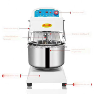 Industrial Pizza Dough Bakery 20L 30L 60L 80L 160L 260L Flour <b>Mixer</b> Machine Spiral <b>Mixer</b> <b>Bread</b> Dough <b>Mixer</b> - Product Image 3