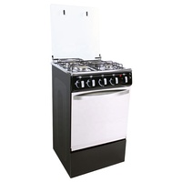 Xunda Cuisinire Gaz Avec Four 3 Brûleurs 1 Plaque Électrique Cuisinière À Gaz Avec Four Et Grill