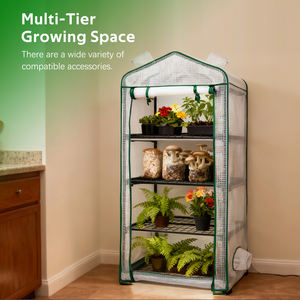 ينمو الفطر من 4 طبقات مع مصابيح نمو ليد للزراعة في الأماكن المغلقة - Product Image 5