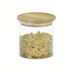 Recipiente de Almacenamiento KESPER con Tapa de Madera de 1.5L para Pasta y Productos Secos - Product Image 2