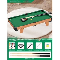 Mini table de billard pliable en bois 52x32x15cm pour enfants, divertissement familial, dortoir, table de billard interactive pour garçons, table de billard de bureau