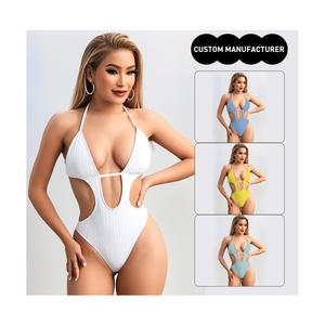 Maillot de bain une pièce personnalisé FIELD BALANCE, bikini blanc, <span class=keywords><strong>sexy</strong></span>, tendance, <span class=keywords><strong>micro</strong></span> <span class=keywords><strong>monokini</strong></span> pour femmes - Product Image 2