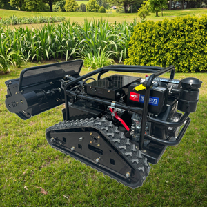 Tractor Mini Todoterreno Marca JiaFu con Control Remoto Inteligente, Cortacésped Automático de 20HP y 80cm de Corte - Product Image 2