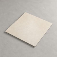 Prix Réduit Carreaux Céramiques Rustiques 600x600mm Effet Pierre Crème Mat Antidérapants pour Projets Hôteliers et Villas Décoration Murale et de Sol