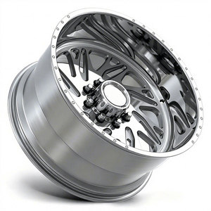 Jantes forgées polies à déport profond Any Cut 20x10 22x12 22x14 24x12 24x14, 6, 8, 10 trous, 6x139.7 6x5.5 8x6.5 8x180, pour 4x4 et camion - Product Image 5