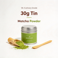 Poudre de Matcha 1A 30g/Boîte - Poudre de Matcha Culinaire pour la Pâtisserie, les Lattes et les Desserts, Qualité Alimentaire, Fournisseur en Gros
