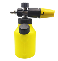 Pistolet de lavage de voiture noir à haute pression