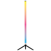 Lampe de sol d'angle RGB 130 cm, lampe de sol LED intelligente avec contrôle par application Bluetooth, synchronisation musicale et minuterie