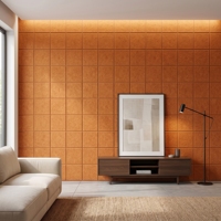 Panneau mural en feutre moderne 100% polyester, écologique, antistatique, absorbant l'humidité, décoratif, acoustique