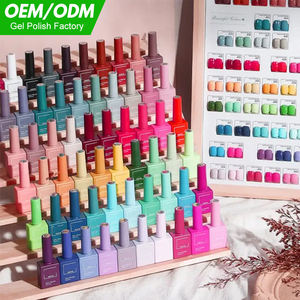 Suministros profesionales para uñas de 9000 colores, etiqueta privada personalizada, esmalte de Gel en remojo con lámpara UV/LED, esmalte de uñas UV de larga duración, uso artístico - Product Image 1