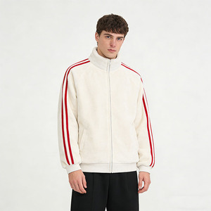Fabricants de vêtements, impression personnalisée en gros, broderie 3D, respirant, polaire lourd 420 grammes, sweat-shirts zippés pour hommes - Product Image 1