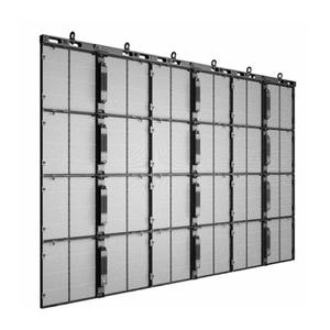 หน้าจอแสดงผล LED แบบโค้ง โปร่งใส ยืดหยุ่น สำหรับโฆษณาในร่ม ปรับแต่งได้ตามความต้องการ ประหยัดพลังงาน - Product Image 4