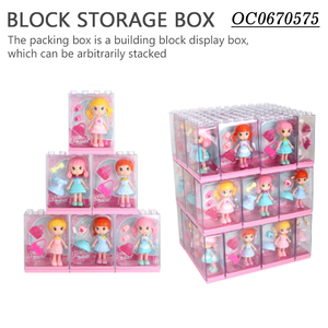 Bambole di Plastica Cartoon per Bambine con Accessori per Vestirle - Product Image 4