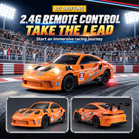 Voiture RC en alliage 1:64, 4x4, pour drift, véhicule de course, télécommande 2.4G entièrement proportionnelle avec lumière, vente en gros