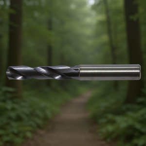 Foret en carbure revêtu de Nano TiAlN 5xD non percé pour l'acier inoxydable et les superalliages de PU - Product Image 3
