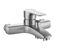 Robinet mitigeur de douche et baignoire OEM pour fabricants en gros, système de pluie sans plomb avec cartouche céramique pour villas et appartements
