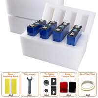 Baterai LiFePO4 3.2V 280Ah Isi Ulang Stok Baru EU, untuk Mobil Listrik DIY, RV, Energi Surya, Golf Cart, 8000 Siklus, Merek HYL