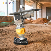 Offre Spéciale – Compacteur de Sol Électrique Industriel 220V/380V, Type Marteau Vibrant, pour la Construction Routière