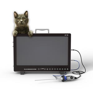 IKEDA VET-9122 Tragbares HD-Video All-in-1-Endoskop system für Tier-und Veterinär geräte mit Monitor