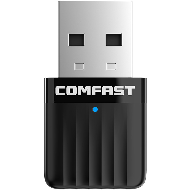 Comfast Factory Price Free Driver Mini USB Wireless Wifi Adapter Lan 650Mbps Wifi Dongle Network Cards
