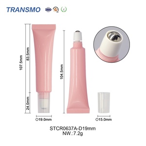 Tubo de Crema al por Mayor con Roll-on, Botella Vacía para Crema de Ojos, Tubos Personalizados con Logotipo, Botella de Tubo para Crema de Ojos - Product Image 2