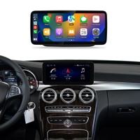 Voyeego Android 13 pantalla táctil 10,25 pulgadas 4 + 64GB Carplay DVD coche REPRODUCTOR DE DVD GPS Radio Multimedia para Mercedes Benz Clase C W205
