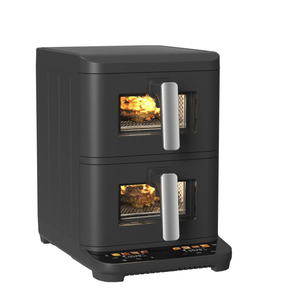 Nouveau Design Friteuse à Air Chaude Digitale <span class=keywords><strong>Double</strong></span> Multifonctionnelle <span class=keywords><strong>Four</strong></span> de Cuisson 5L+5L pour Cuisine - Product Image 3