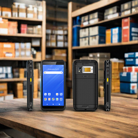 Dingdata DN65 PDA Industrial Android 13 IP65 Resistente 2.0 GHz 64G 4GB RAM Lector de Códigos de Barras 2D NFC 13.56MHz Pantalla de 5.5 Pulgadas Dispositivo Portátil para Almacén