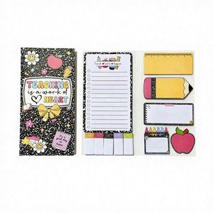 Teachers' Day Combination Sticky Note High Viscosity Colorful Memo <b>Pad</b> Customizable LOGO Hot Sale Promotion for Office Work - Product Image 1