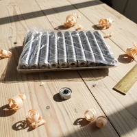 Roulement à billes à gorge profonde 608ZZ 608 608Z 8X22X7MM 6203 6204 6205 6205-RS Double rangée 608ZZBEARING avec joints