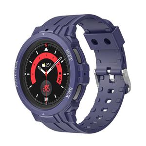 Correa de Reloj Transpirable para Samsung Galaxy Watch4/5/5Pro 40/44/45mm, Correa de TPU Transparente de Color Puro - Product Image 3