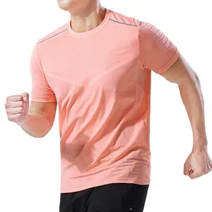 men's custom t shirts athletic top activewear shirt 88 polyester 12 spandex men running clothes gym lightweight sports shirt