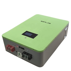 Seplos ชุดแบตเตอรี่ติดผนัง5KW 100Ah 48โวลต์16วินาที, 100Ah แบตเตอรี่ Lifepo4 LFP แบตเตอรี่ลิเธียมเก็บพลังงานในบ้าน48โวลต์16วินาที - Product Image 5