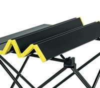 Table de plage pliable en aluminium ultralégère avec sac de transport pour la cuisine en plein air, le pique-nique, le camping, le bateau, les voyages