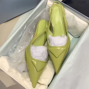 Chaussures en cuir véritable sexy de haute qualité pour filles pour l'été Marque originale Designer Chaussures à talons aiguilles argentées pour femmes - Product Image 4