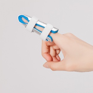 Attelle orthopédique pour doigt, bleue, tailles S, M, L, réglable, support articulaire pour thérapie de flexion et d'extension en cas de fracture - Product Image 3