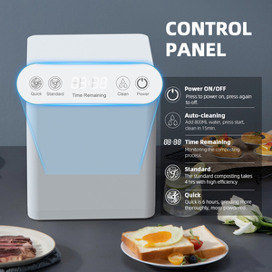Sistema de compostaje de eliminación de residuos de alimentos de acero inoxidable biodegradado para uso comercial doméstico 21L de capacidad de eficiencia energética - Product Image 5