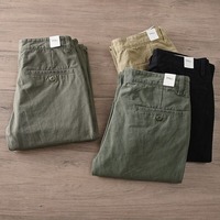 Pantalon de travail coupe droite printemps-automne, ample, résistant à la saleté et à l'usure, grande taille, pantalon de protection pour le travail